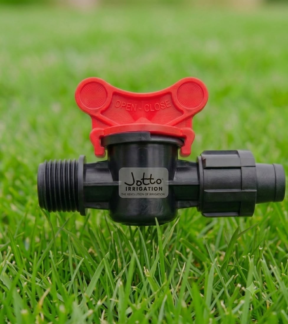 Valvola di Regolazione drip Jotto irrigation 10 pezzi (Filetto maschio 1/2"x 16mm)